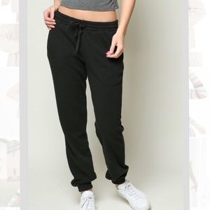 Brady Melville- Black Jogger Sweats